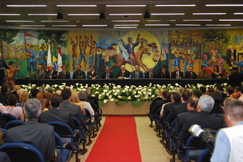 TCE-MG homenageia membros dos Tribunais de Contas de todo o Brasil