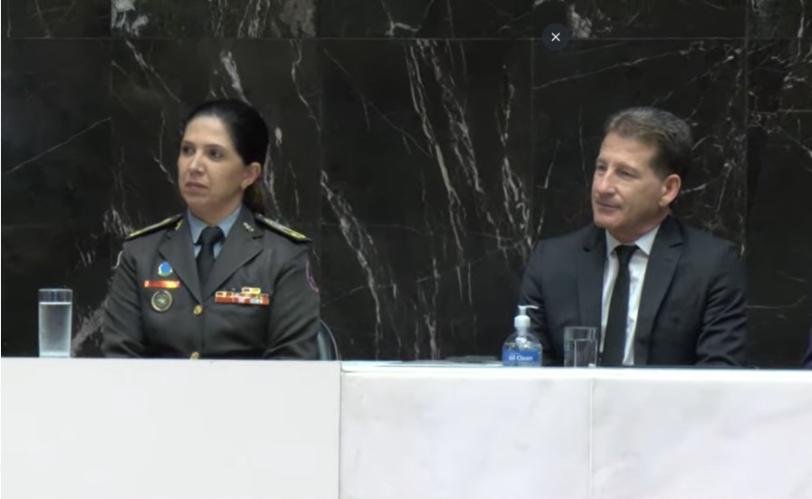TJMMG compõe dispositivo de honra de homenagem da ALMG ao secretário de Justiça e Segurança Pública