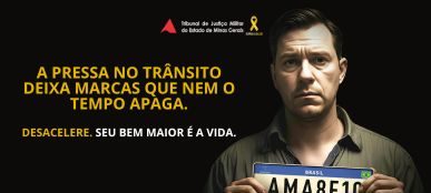 TJMMG adere à campanha Maio Amarelo sobre segurança no trânsito