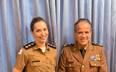 Tenente-coronel Síria Delgado Matias encerra atuação como oficial gestora do GSI no TJMMG