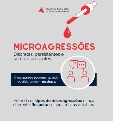 Microagressões são tema de nova campanha de enfrentamento ao assédio e à discriminação