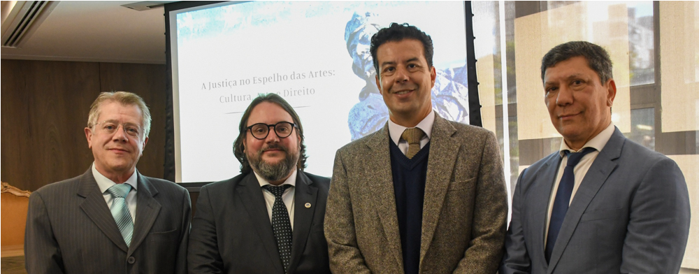 Desembargador do TJMMG participa de abertura de curso sobre cultura, arte e Direito