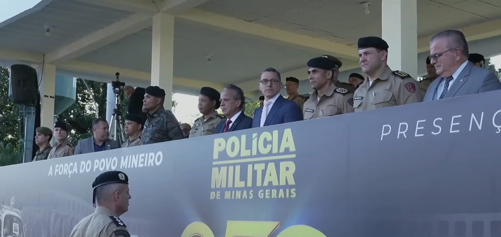 Formatura de novos soldados da PMMG tem presença do TJMMG