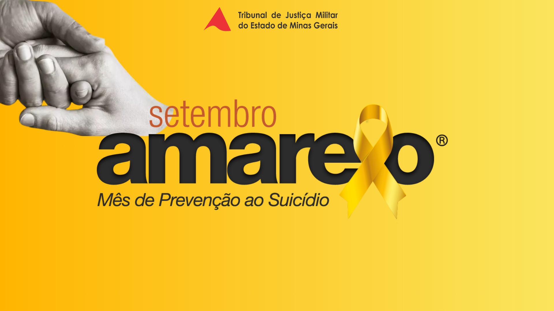TJMMG reforça campanha Setembro Amarelo