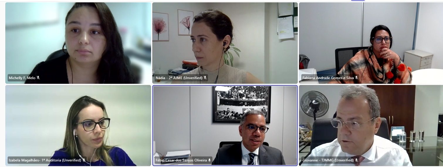 TJMMG participa de reunião do Ciclo de Gestão de Metas com CNJ