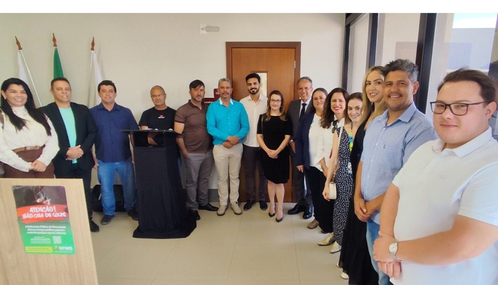 TJMMG participa da inauguração de Ponto de Inclusão Digital em Papagaios
