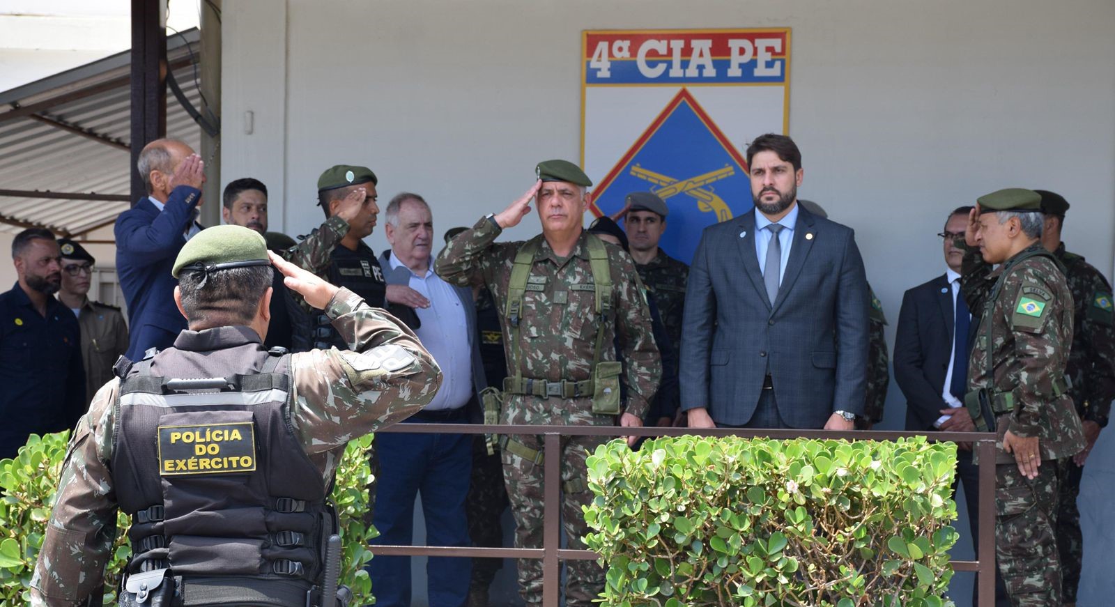 TJMMG prestigia aniversário de 73 anos da 4ª Cia de Polícia do Exército