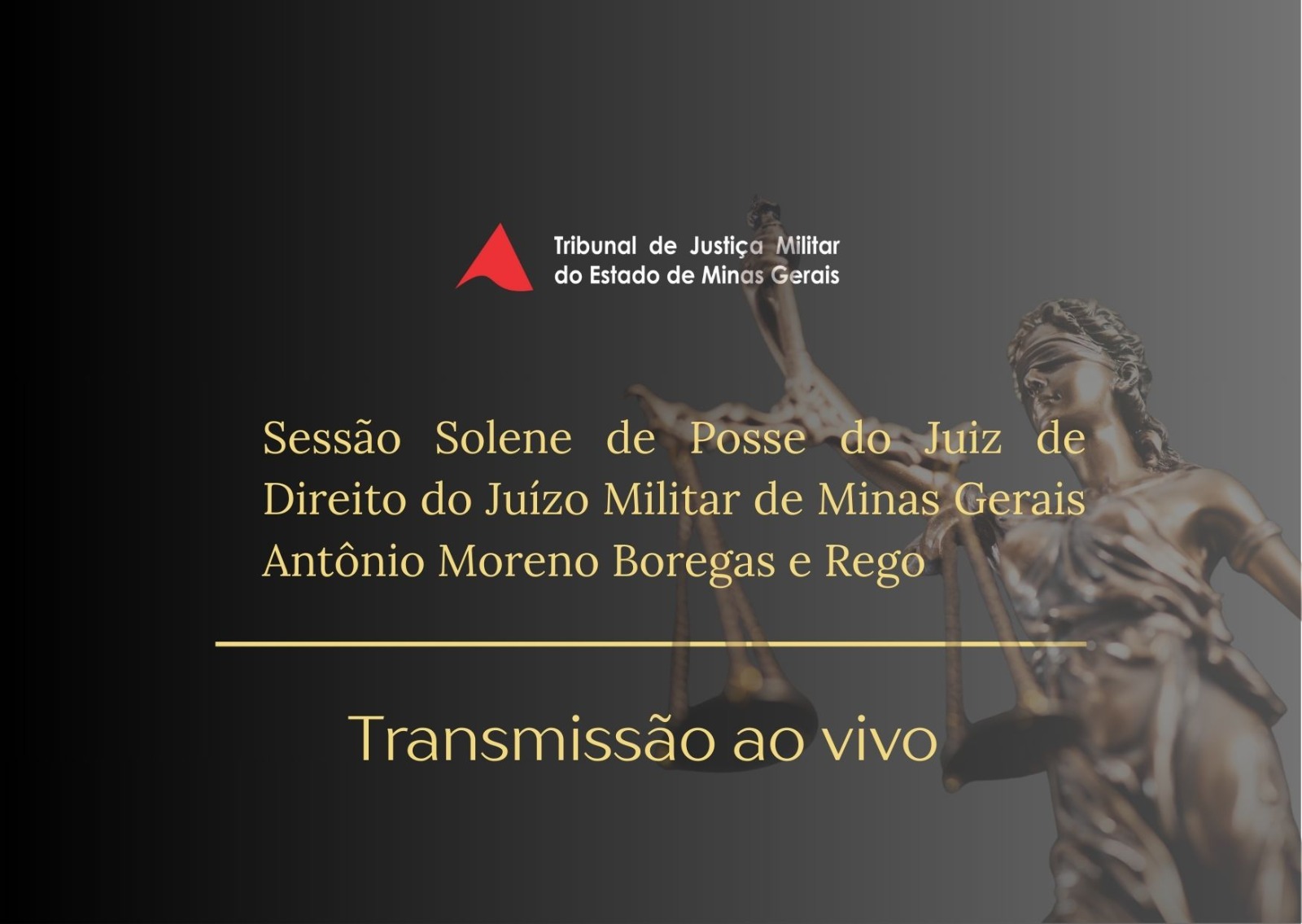 Sessão solene marca posse de novo juiz de Direito do Juízo Militar