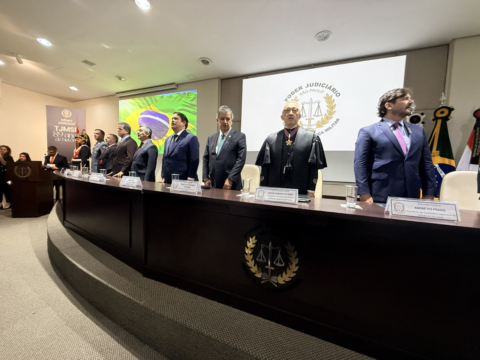 TJMMG participa da posse da nova gestão do TJMSP