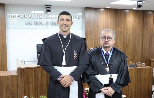Justiça Militar de Minas Gerais dá posse a novo juiz de Direito
