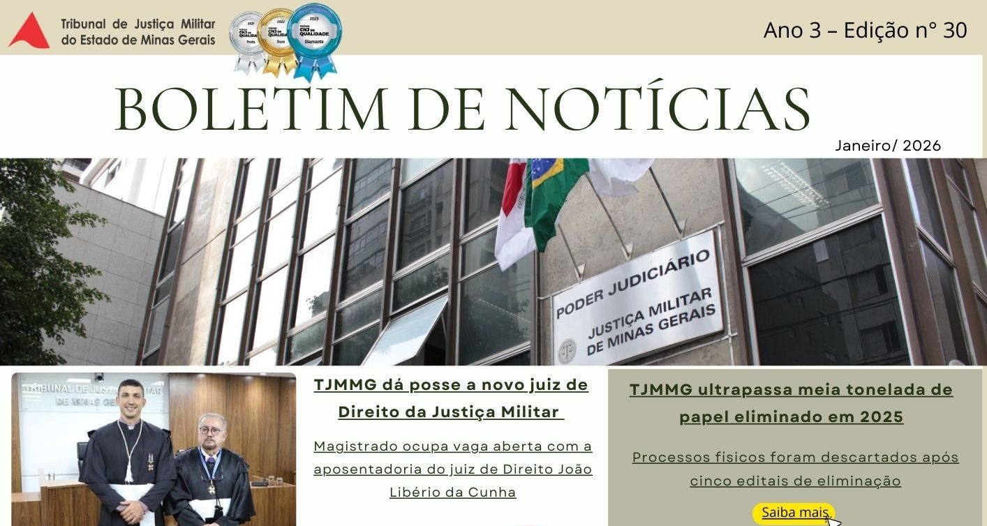 Primeira edição do Boletim de Notícias de 2026 é divulgada
