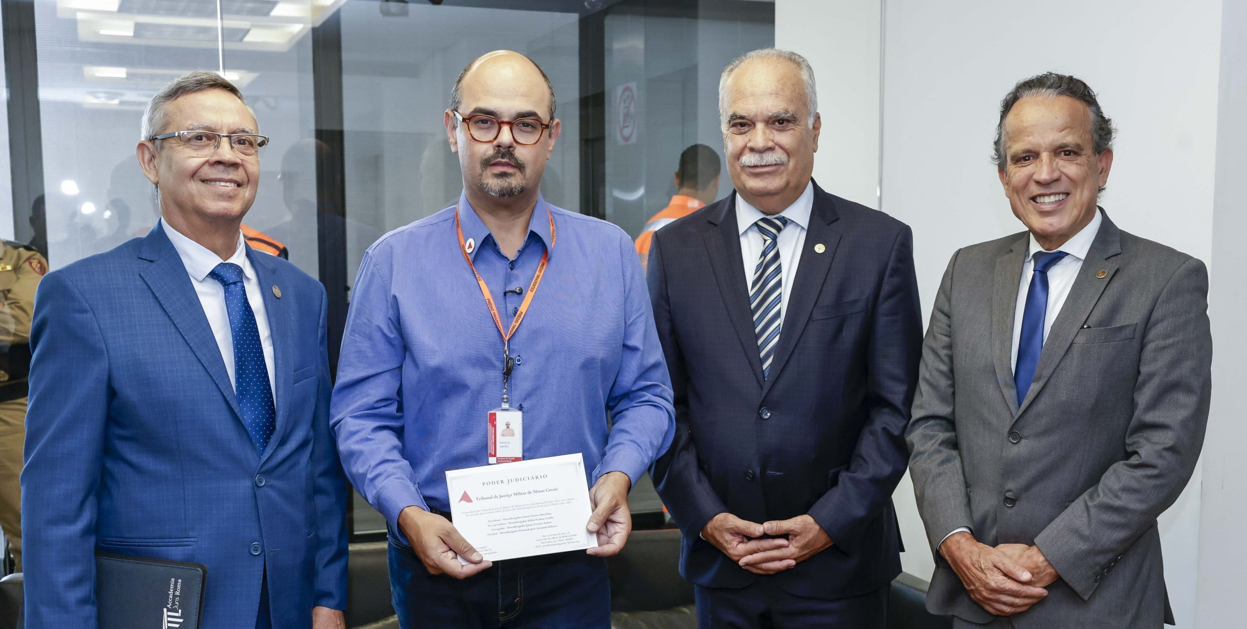 Vice-governador de Minas Gerais recebe convite para solenidade de posse da nova gestão  do TJMMG