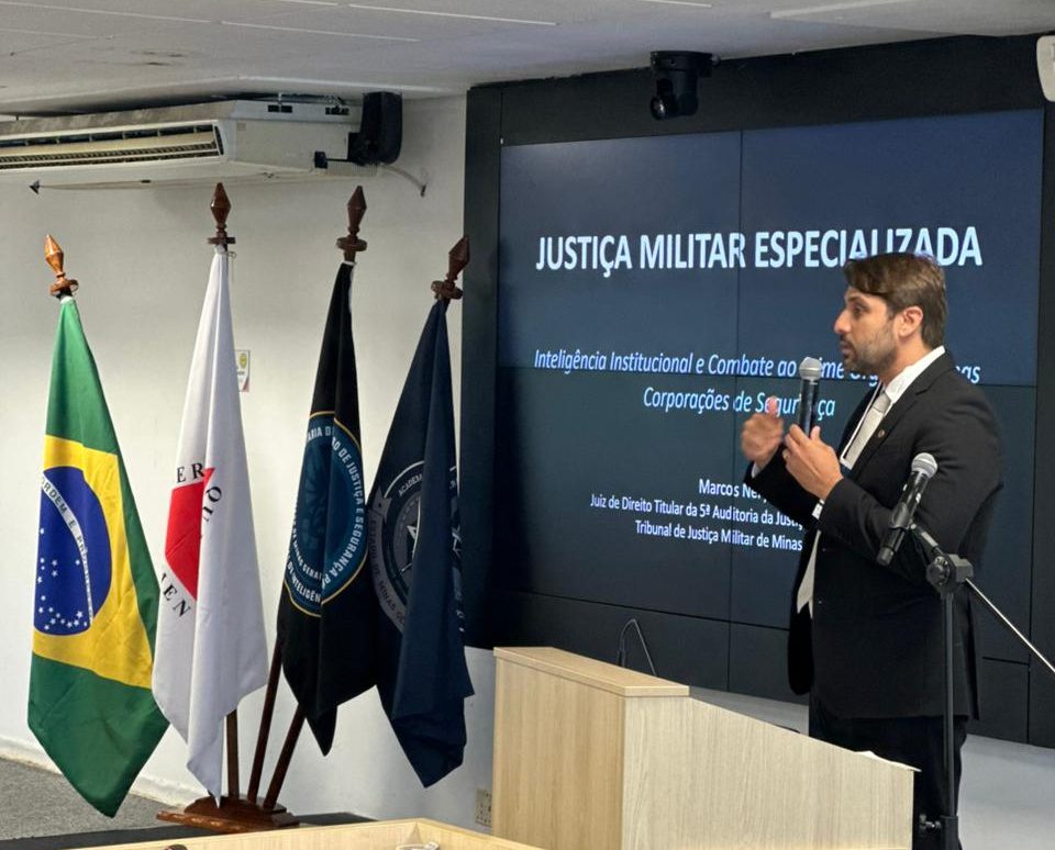 Justiça Militar no enfrentamento ao crime organizado é tema de palestra em seminário promovido pela Sejusp
