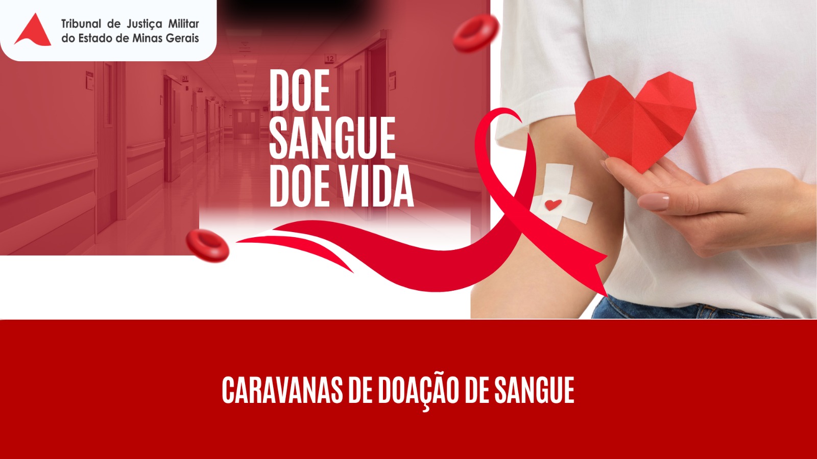 TJMMG promove caravanas para doação de sangue