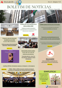 Boletim De Noticias Mensal TJMMG